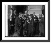 Historic Framed Print, Reps. S.J. Montgomery & John Jacob Rogers, 1/7/26,  17-7/8" x 21-7/8"