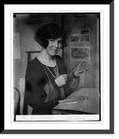 Historic Framed Print, Ancient clay discs at Smithsonian (Grace Stockman), 1/22/26,  17-7/8" x 21-7/8"
