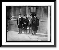 Historic Framed Print, Senators, Swanson, Lenroot, Robinson & Curtis, 1/28/26,  17-7/8" x 21-7/8"