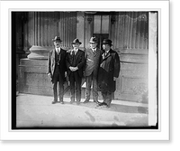 Historic Framed Print, Senators, Swanson, Lenroot, Robinson & Curtis, 1/28/26,  17-7/8" x 21-7/8"