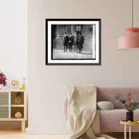 Historic Framed Print, Senators, Swanson, Lenroot, Robinson & Curtis, 1/28/26,  17-7/8" x 21-7/8"