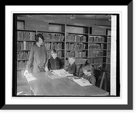 Miss Elizabeth Cluverius, dau. of Capt. W.T. Cluverius at Library, 3/9/26 Classic, Historic Reproduction