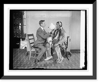 Historic Framed Print, Altocknei, Lone Teppee" with Wm. H. Egberts of Museum,  3/16/26",  17-7/8" x 21-7/8"