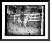 Historic Framed Print, C.E. Perkins on Minnie Spaghetti,  3/19/26,  17-7/8" x 21-7/8"