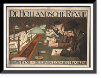 Historic Framed Print, De Hollandsche Revue. v. Caspel.,  17-7/8" x 21-7/8"