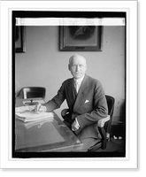 Historic Framed Print, Brig. Gen. Harry F. Rether, Asst. Q.M. Gen., 4/29/26,  17-7/8" x 21-7/8"