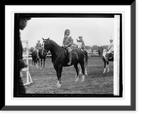 Historic Framed Print, Patricia Donovan, daughter of Wm. J. Donovan, 5/15/26,  17-7/8" x 21-7/8"