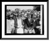 Historic Framed Print, Count & Countess Szechenyi at Hopi snake dance, 5/15/26,  17-7/8" x 21-7/8"