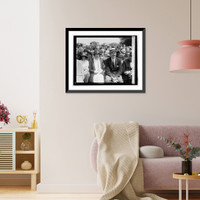 Historic Framed Print, Count & Countess Szechenyi at Hopi snake dance, 5/15/26,  17-7/8" x 21-7/8"