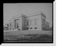 Historic Framed Print, Public library, Niagara Falls, N.Y.,  17-7/8" x 21-7/8"