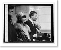 Historic Framed Print, Crown Prince Gustavis Adolphus & Crown Princess Louise, 5/27/26,  17-7/8" x 21-7/8"