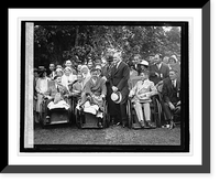 Gen. Pershing at White House garden party, 6/3/26 Classic, Vintage Poster