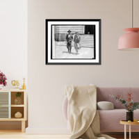 Historic Framed Print, Col. Theo. Roosevelt & Mrs. Longworth at Capitol, 6/9/26,  17-7/8" x 21-7/8"