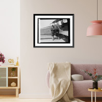 Mr. & Mrs. Pickup, commercial aviators - 2, Historic Print