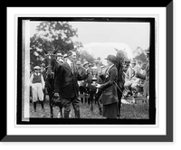 Historic Framed Print, Capt. Royden Williamson & Mrs. J. Maury Dove, [6/6/26],  17-7/8" x 21-7/8"