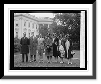 Historic Framed Print, Finalists in Natl. Spelling Bee, [6/4/26],  17-7/8" x 21-7/8"