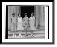 Historic Framed Print, Champion spellers in Natl. Spelling Bee, 6/18/26,  17-7/8" x 21-7/8"