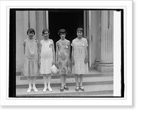 Historic Framed Print, Champion spellers in Natl. Spelling Bee, 6/18/26,  17-7/8" x 21-7/8"