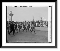 Historic Framed Print, Moose Parade, [7/7/26] - 10,  17-7/8" x 21-7/8"