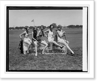 Historic Framed Print, Golf & bathing suits, 7/9/26 - 2,  17-7/8" x 21-7/8"