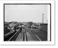 Train wreck at Cameron Run, 7/20/26 - 2, Historic Reproduction
