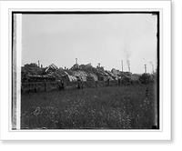 Train wreck at Cameron Run, 7/20/26 - 4, Historic Print