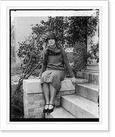 Miss Sallie Hews Phillips, 10/12/26, Historic Print