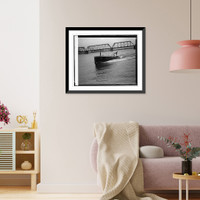 Historic Framed Print, Dodge water car (Semmes Motor Co.),  17-7/8" x 21-7/8"