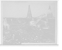 Historic Framed Print, Steam shovel, pneumatic drills, Livingstone Channel, Detroit River, Mich.,  17-7/8" x 21-7/8"