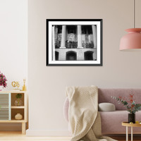 Historic Framed Print, Coolidge at Oak Hill, Loudoun County, VA, [10/28/26],  17-7/8" x 21-7/8"