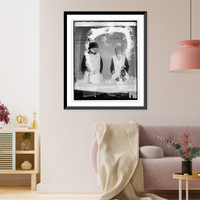 Mrs. John Rogers, Miss Lydia Loring, 12/1/26, Antique Wall Art