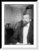 Historic Framed Print, Lucien Rerolle, sitting,  17-7/8" x 21-7/8"