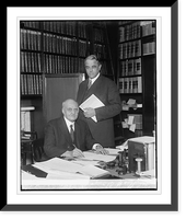 Theo. H. Shuey & Sen. F.B. Willis, 2/4/27, Antique Wall Art
