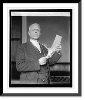Jno. Crocket, Clerk of Senate, 1/19/27, Antique Wall Art