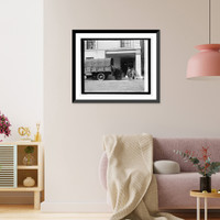 Historic Framed Print, Moving Coolidge effects, 3/1/27,  17-7/8" x 21-7/8"