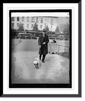 Historic Framed Print, Lejeune & (Jiggs 2nd),  17-7/8" x 21-7/8"