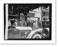 Lindbergh (church at Met. Theater), 6/12/27, Historic Reproduction