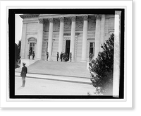 Lindbergh (Arlington Nat. Cemetery), 6/12/27, Historic Print
