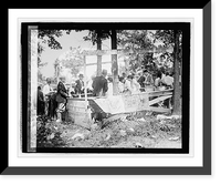 Historic Framed Print, Ford Motor C., Tractor Road Show, lunch counter - 2,  17-7/8" x 21-7/8"