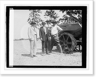 Historic Framed Print, Ford Motor C., Tractor Road Show, Kilmanrock group,  17-7/8" x 21-7/8"