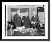 Historic Framed Print, Wm. D. Mitchell swearing in, [3/29],  17-7/8" x 21-7/8"
