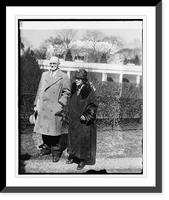 Newt Butler & Mrs. J.K. Carrons, 3/6/29, Vintage Wall Art