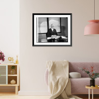 Historic Framed Print, Robert P. Lamont, 3/5/29,  17-7/8" x 21-7/8"