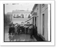 Crowds waiting to say goodbye to Coolidge, 3/2/29, Antique Poster