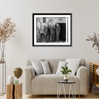 Historic Framed Print, D.S.C. to Lt. Karl B. Eillson, Sumerall Eillson, H. Trmbull Davidson, 3/19/29,  17-7/8" x 21-7/8"