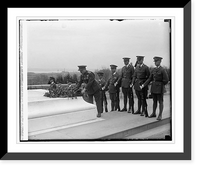 Historic Framed Print, Royal Belgian Band at Arlington, [3/21/29] - 2,  17-7/8" x 21-7/8"