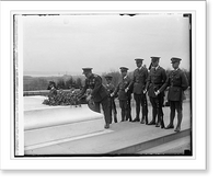 Historic Framed Print, Royal Belgian Band at Arlington, [3/21/29] - 2,  17-7/8" x 21-7/8"