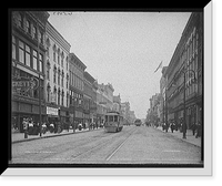 Historic Framed Print, Summit St. [Street], Toledo, Ohio,  17-7/8" x 21-7/8"