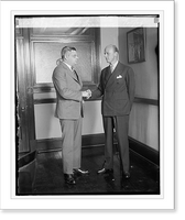 Historic Framed Print, Chas. P. Clark, A.A.A., Maj. H.O.D. Seagrave, 2/25/29,  17-7/8" x 21-7/8"