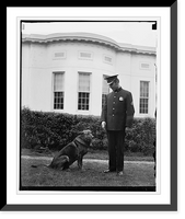 Historic Framed Print, King Tutt, Ofc. Sq. A.W. Gall, 4/11/29,  17-7/8" x 21-7/8"